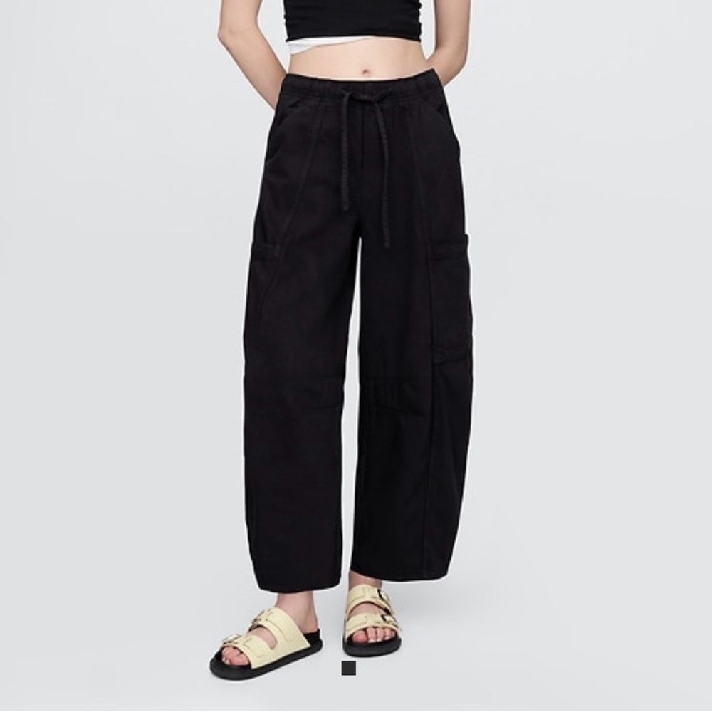 GAP Drawstring Barrel Pants